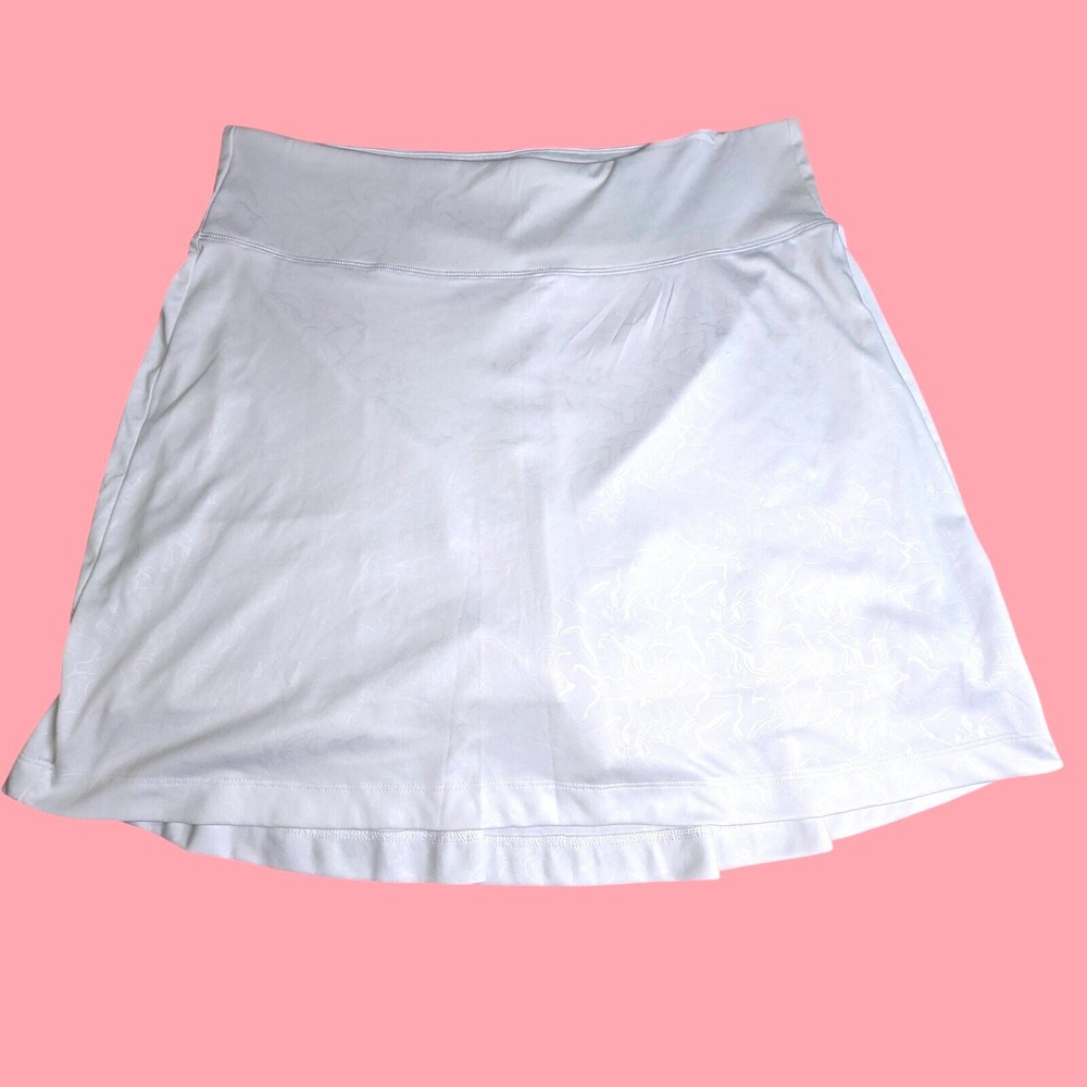 Greg Norman Collection White Athletic Skort